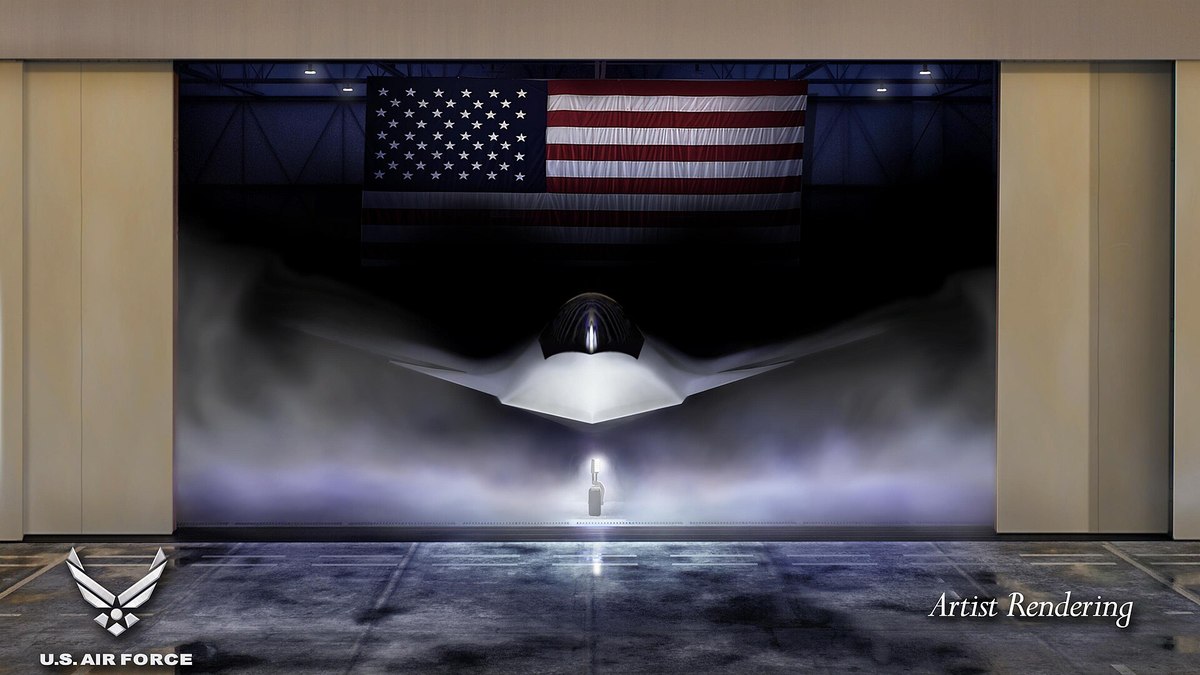 米空軍が2025年3月に公開したF-47の構想図
