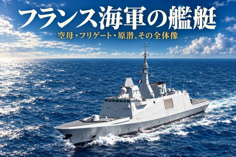 フランス海軍の艦艇一覧【2026年版】