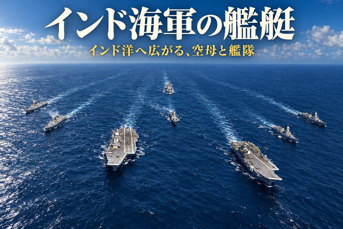 インド海軍の艦艇一覧【2026年版】