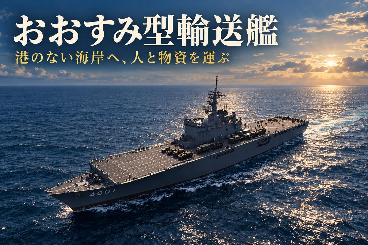 おおすみ型輸送艦とは