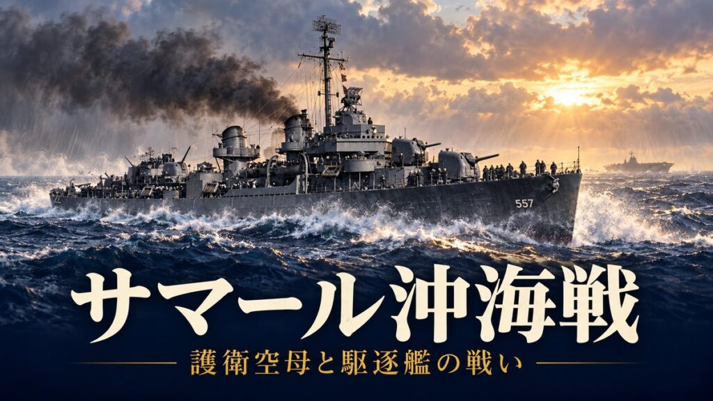 サマール沖海戦 記事表紙