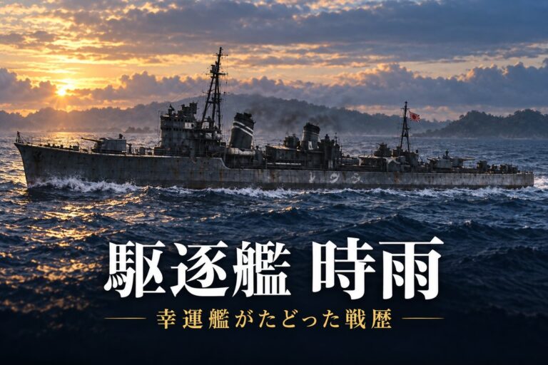 時雨(白露型駆逐艦) 記事表紙