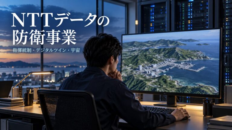 NTTデータの防衛事業とはの記事表紙