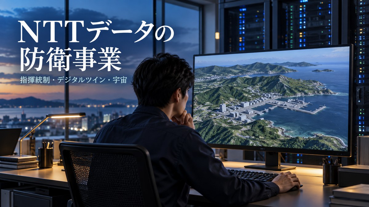 NTTデータの防衛事業とはの記事表紙