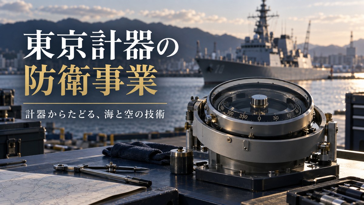 東京計器の防衛事業とはの記事表紙