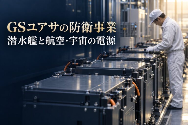 GSユアサの防衛事業|潜水艦と航空・宇宙の電源
