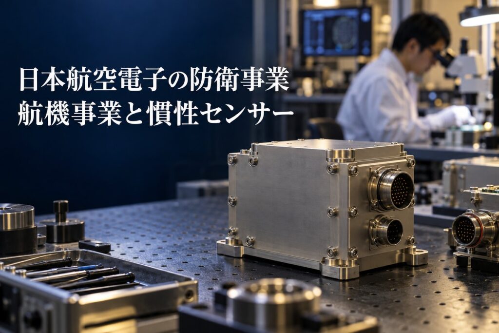 日本航空電子の防衛事業｜航機事業と慣性センサー