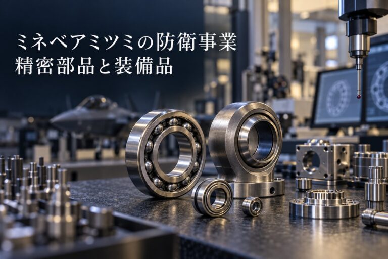 ミネベアミツミの防衛事業|精密部品と装備品