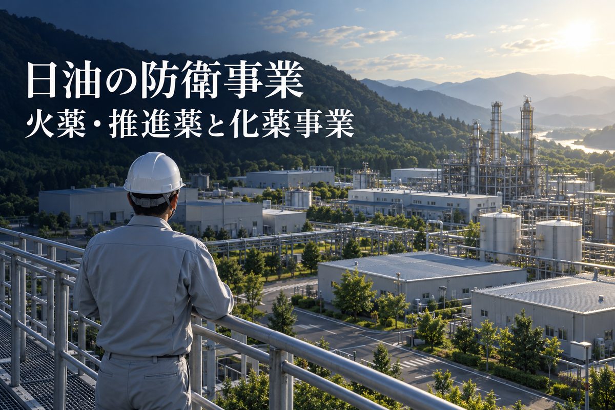 日油の防衛事業｜火薬・推進薬と化薬事業