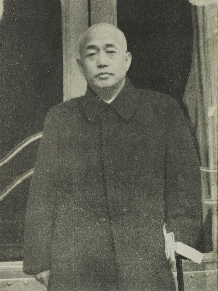 石原莞爾の肖像。