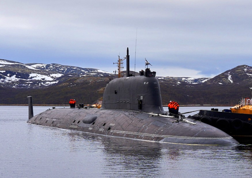 ヤーセンM級原子力潜水艦カザン。