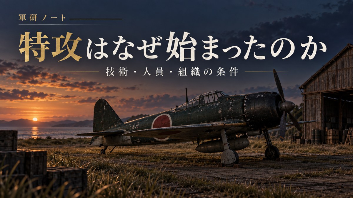 特攻はなぜ始まったのか 記事表紙