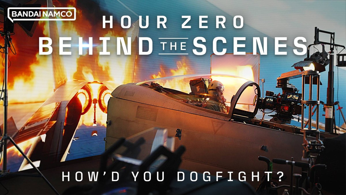 HOUR ZEROのコックピット撮影風景