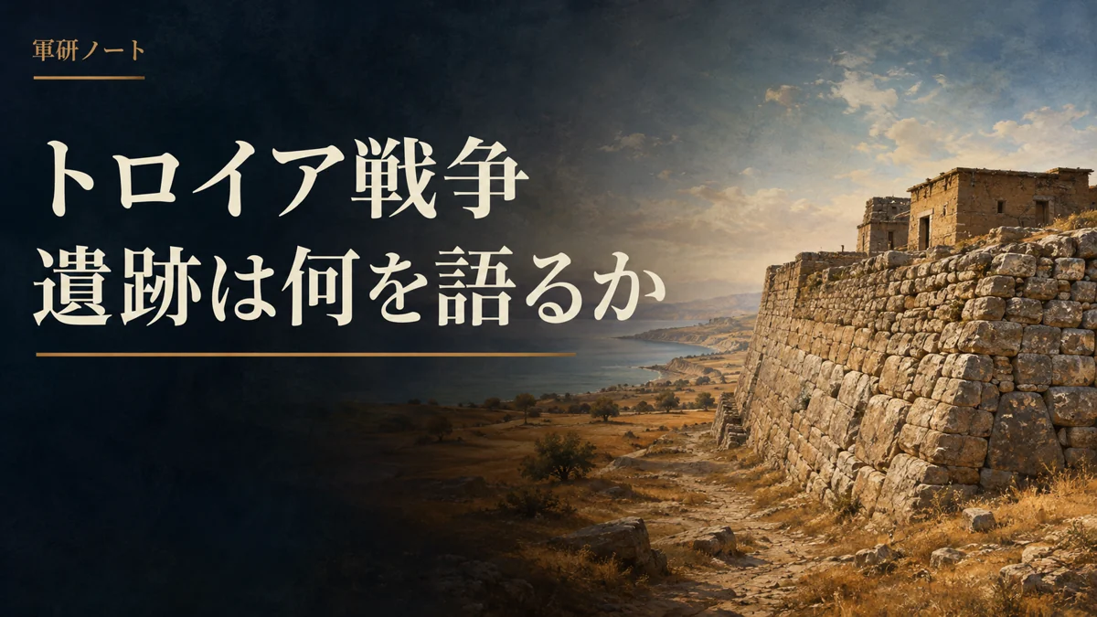 ③ トロイア戦争は本当にあった?遺跡と史料から検証