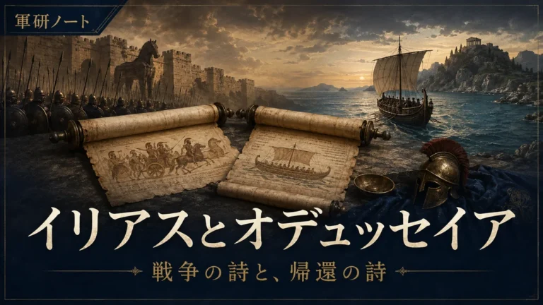 イリアスとオデュッセイアの違いの特集表紙