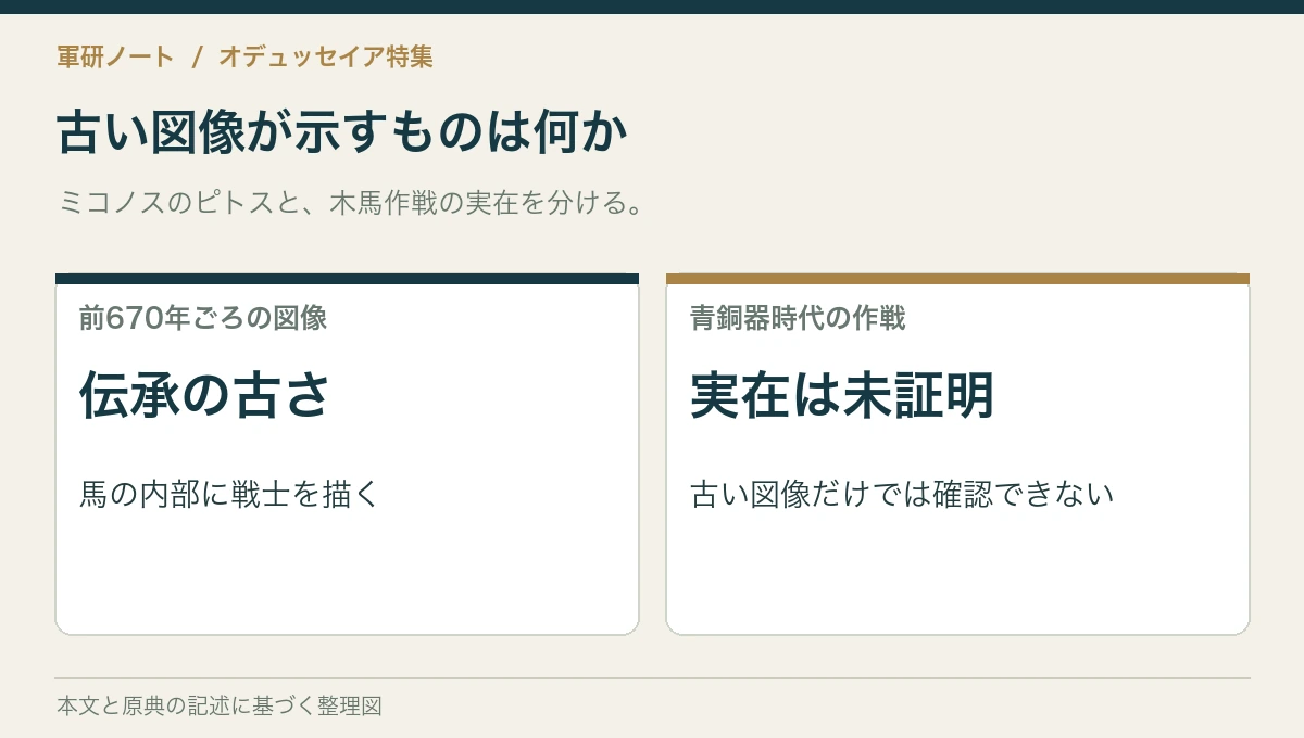 古い図像が示すものは何か
