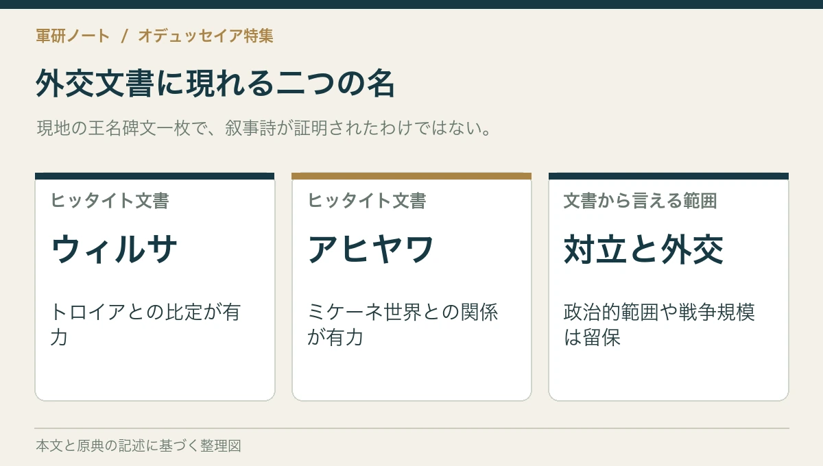 外交文書に現れる二つの名