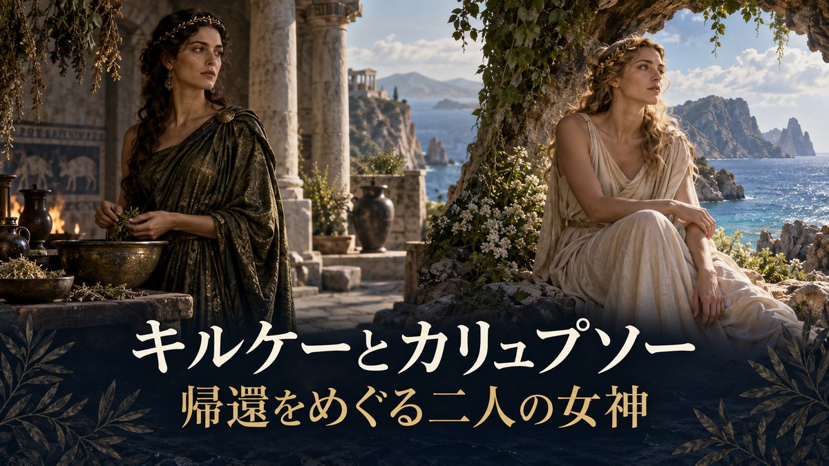 キルケーとカリュプソーの違い 記事表紙