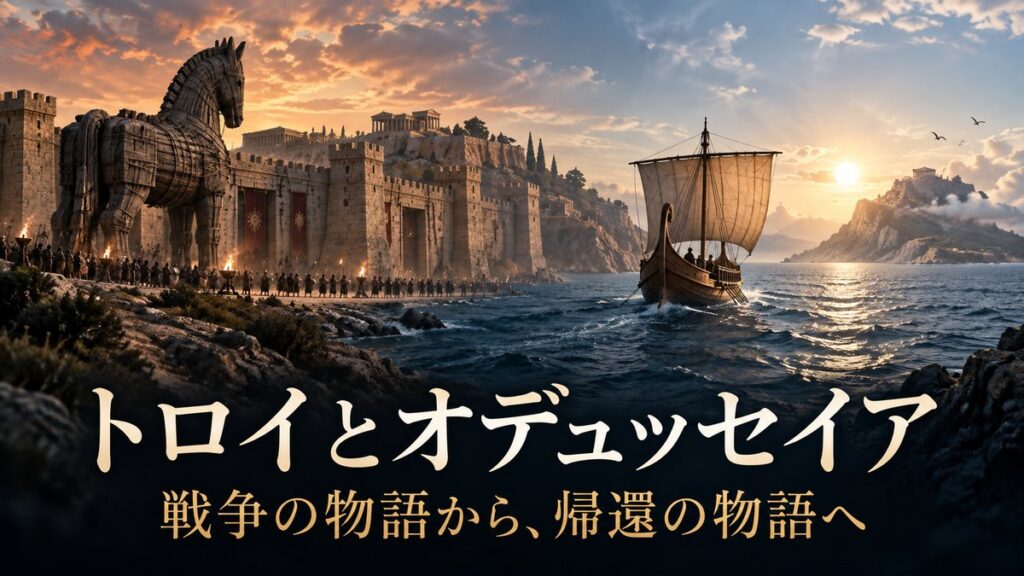 映画『トロイ』と『オデュッセイア』の関係 記事表紙