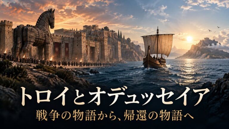 映画『トロイ』と『オデュッセイア』の関係 記事表紙