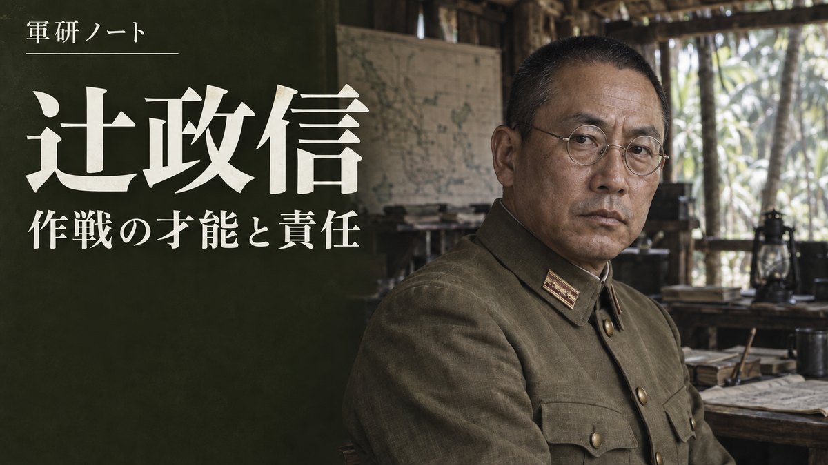 辻政信|作戦の才能と責任