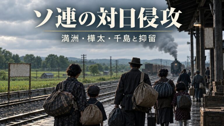 ソ連の対日侵攻と日本人被害