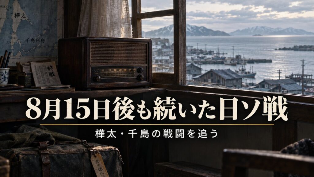 8月15日後も続いた日ソ戦