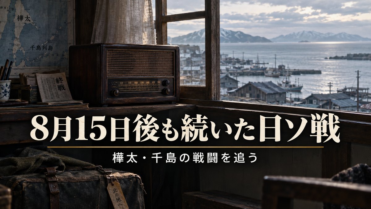 8月15日後も続いた日ソ戦