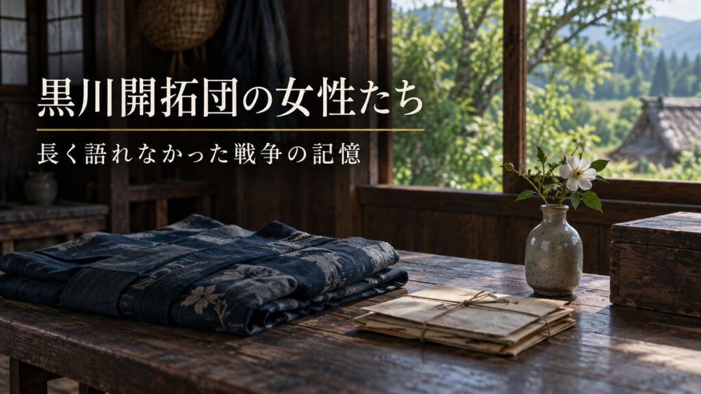 黒川開拓団の女性たち