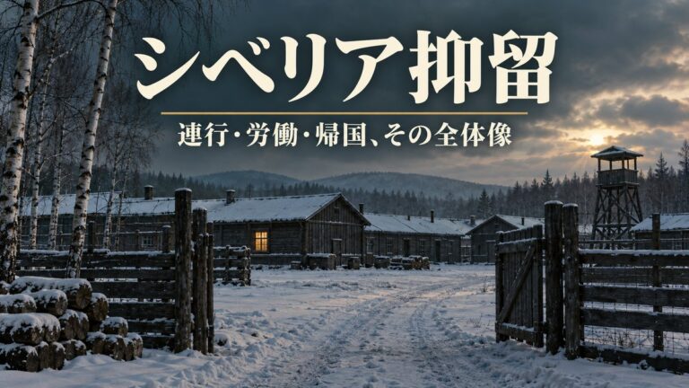 シベリア抑留はなぜ起きたのか