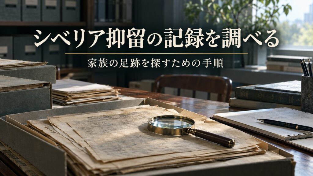 祖父はシベリアのどこにいたのか