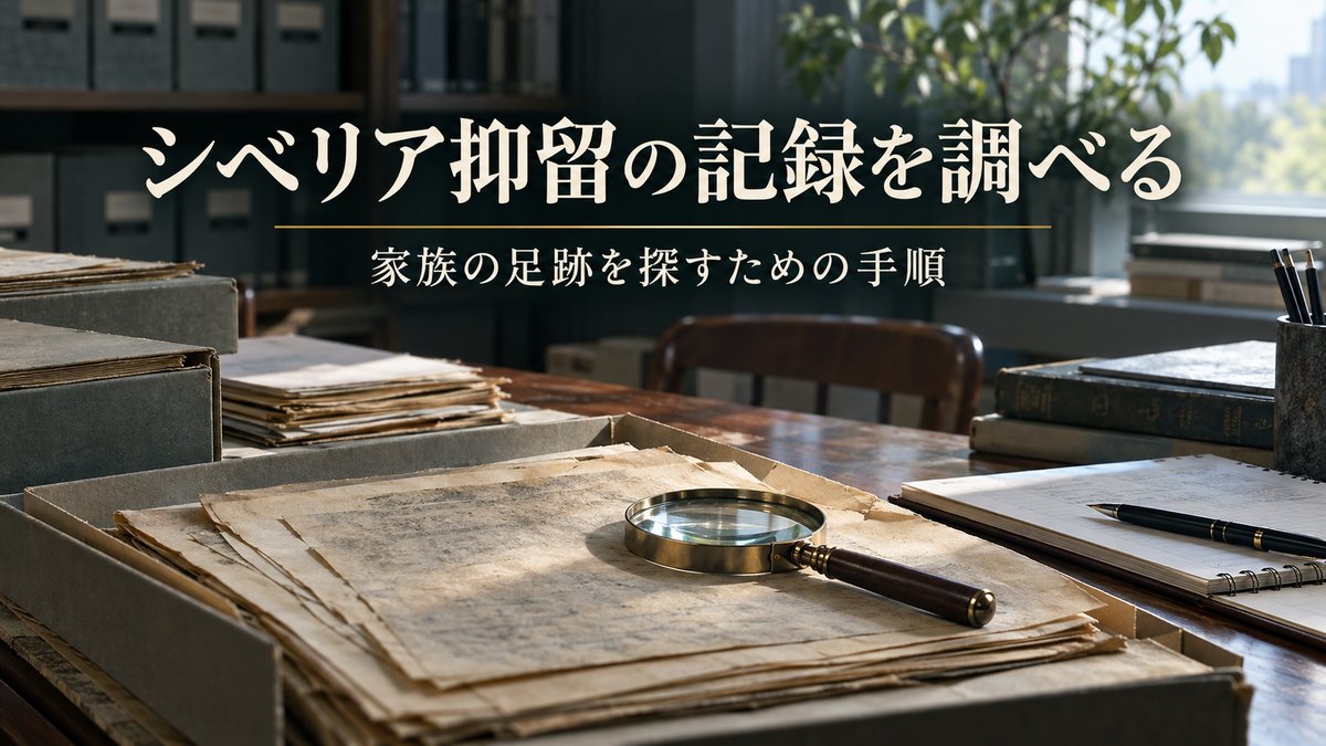 祖父はシベリアのどこにいたのか