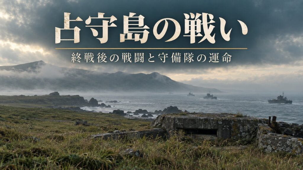 占守島の戦いは何を止めたのか
