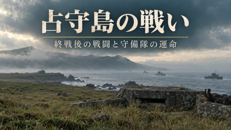 占守島の戦いは何を止めたのか