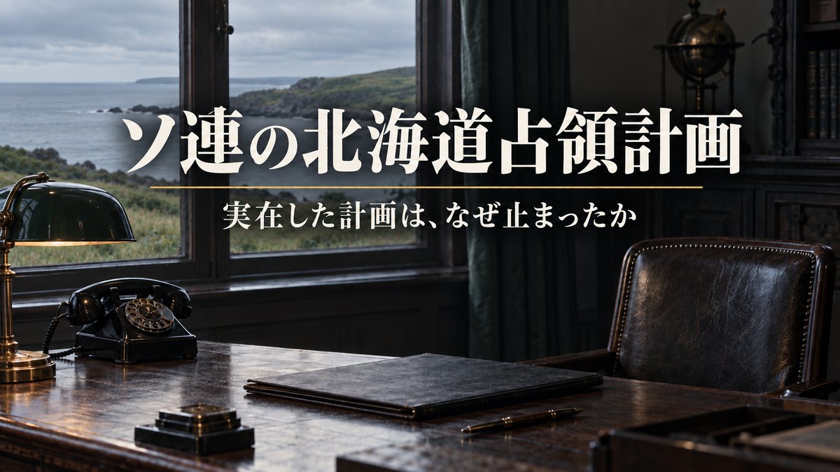 ソ連の北海道占領計画は実在したのか