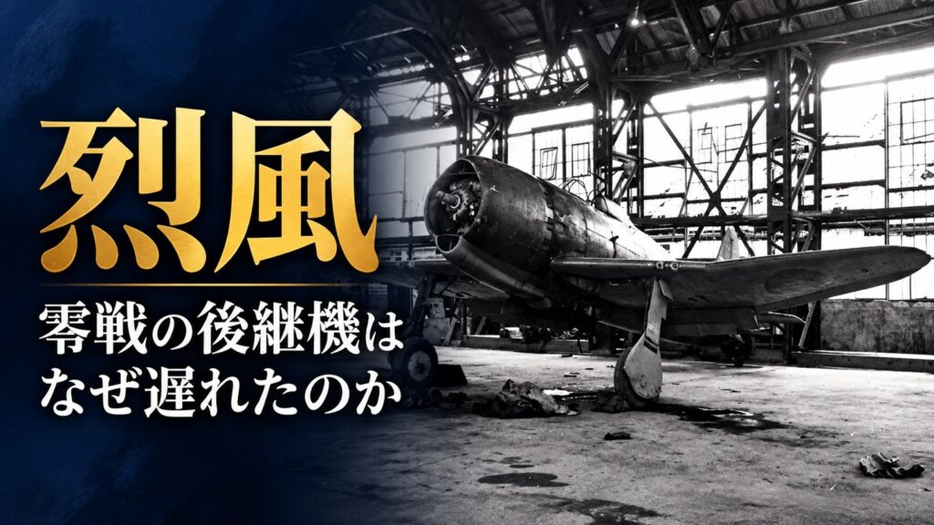 烈風はなぜ間に合わなかったのか｜零戦の後継機が"幻の戦闘機"で終わった本当の理由
