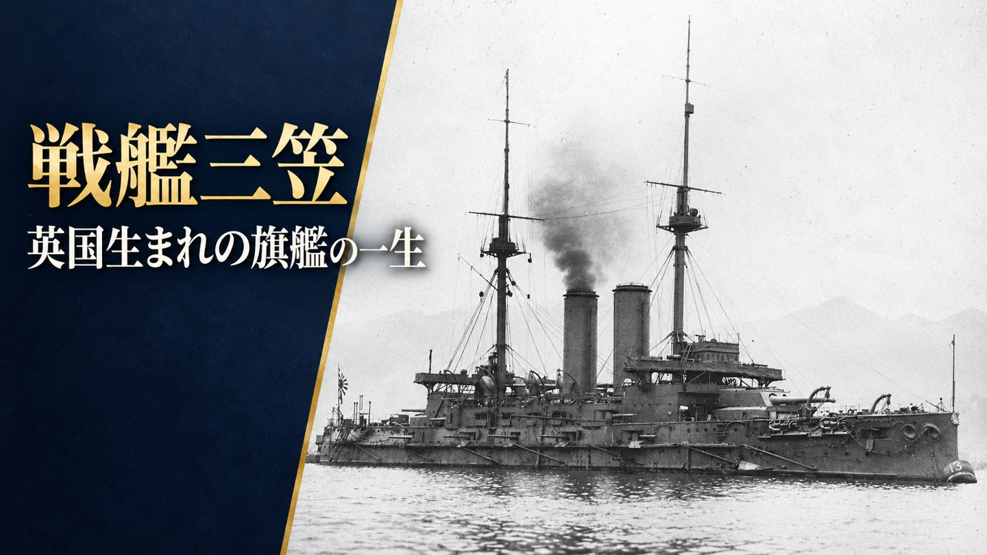戦艦三笠はなぜ今も横須賀に残っているのか｜英国生まれの旗艦の一生と、戦後"ダンスホール"にされた屈辱