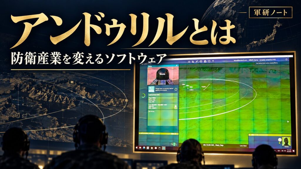 アンドゥリル（Anduril）の記事表紙