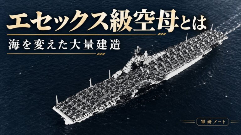 エセックス級空母の記事表紙