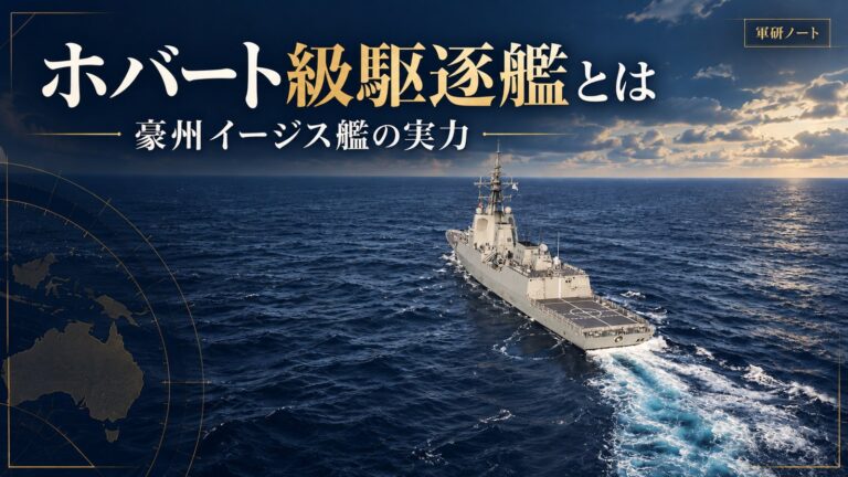 ホバート級駆逐艦の記事表紙