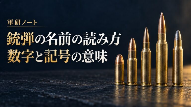 銃弾の名前の解説記事