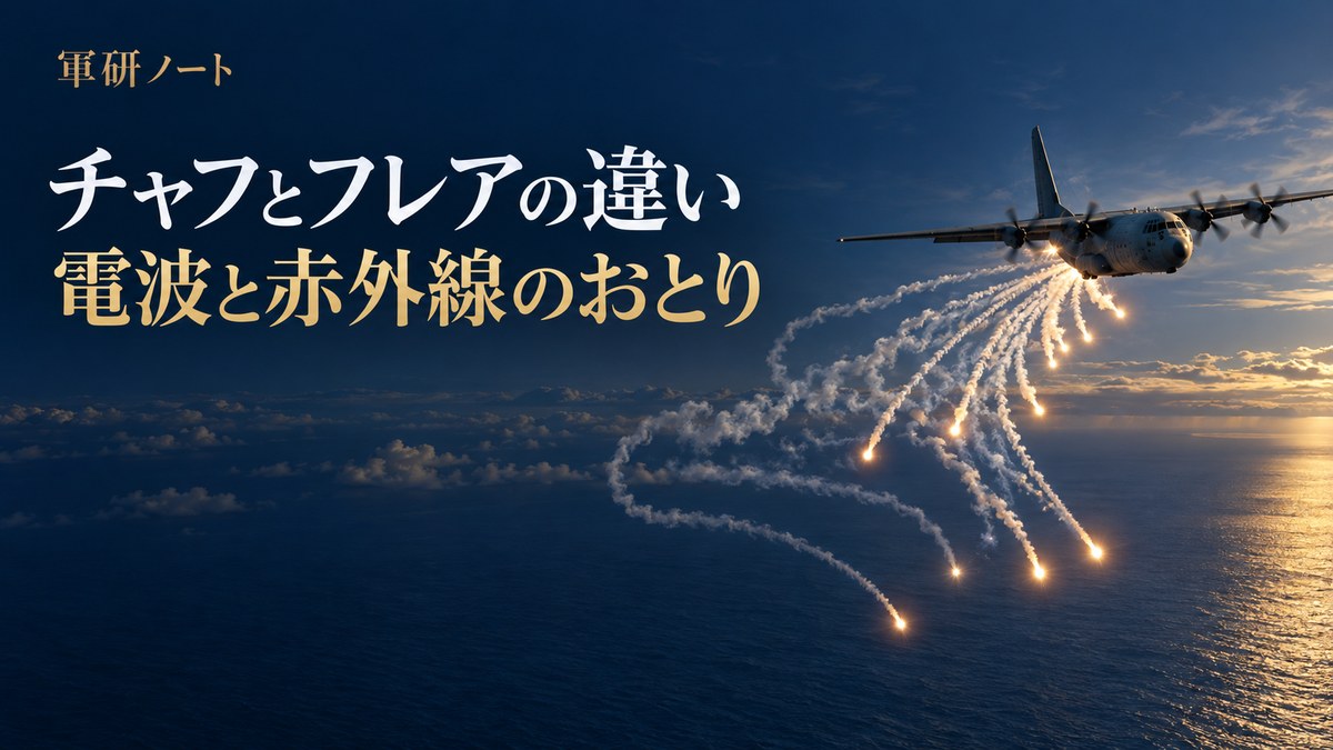 チャフとフレアの解説記事
