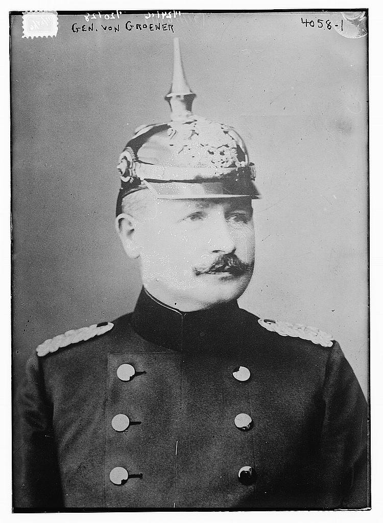ヴィルヘルム・グレーナーの肖像写真。