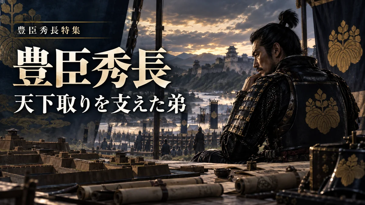 豊臣秀長を題材にした特集扉絵