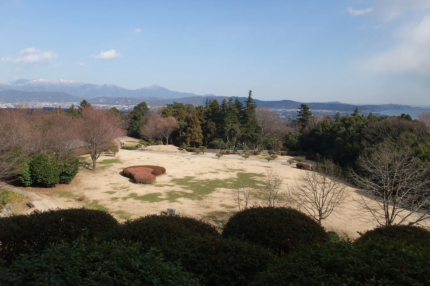 石垣山一夜城歴史公園の遺構