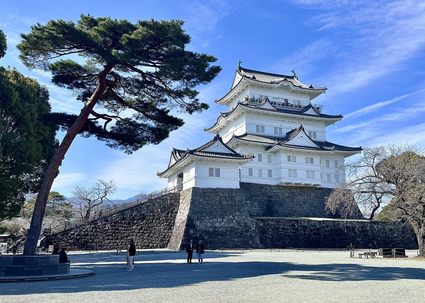 現在の小田原城天守
