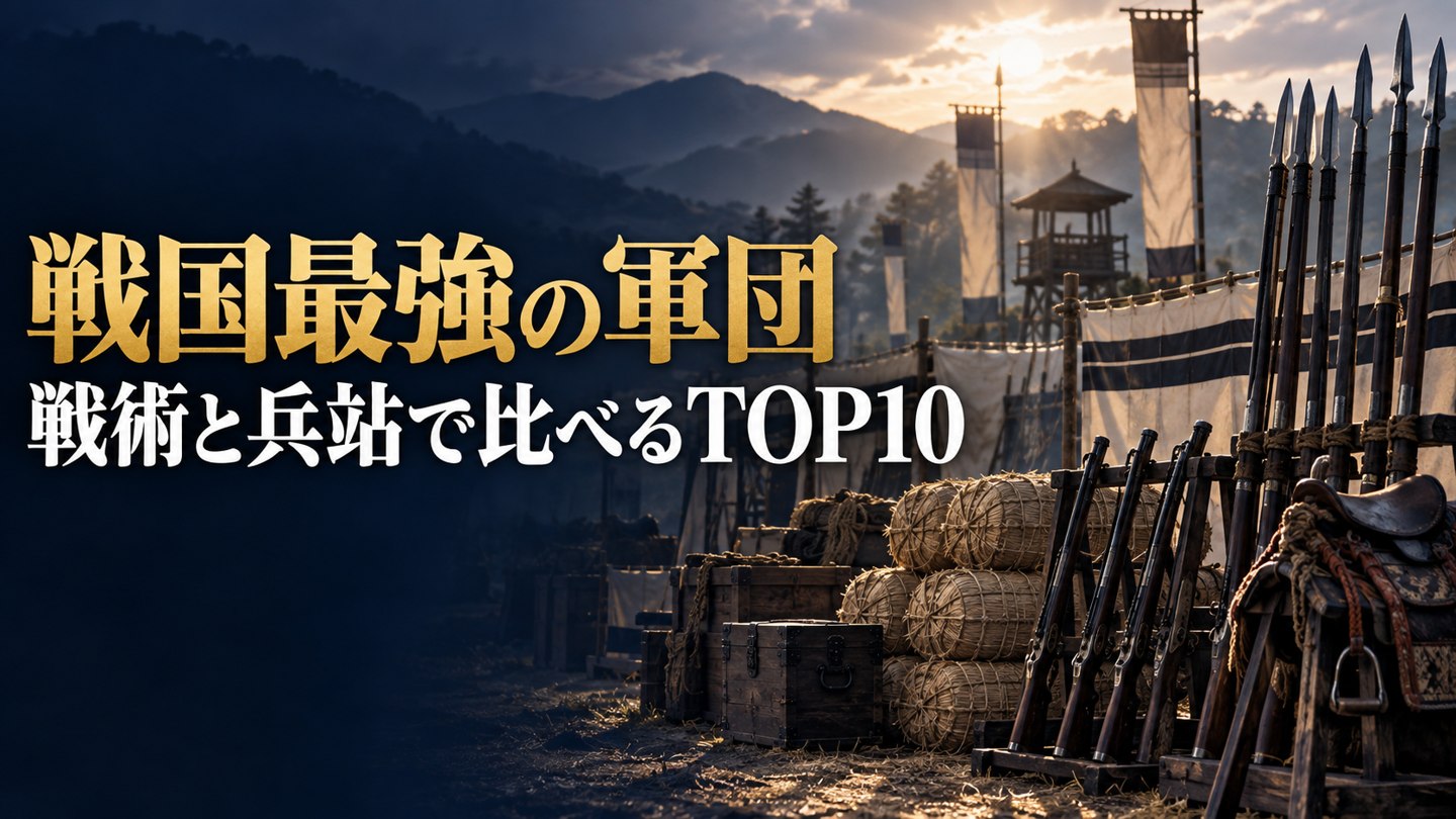 戦国最強の軍団はどこだったのか｜武田・上杉・織田・島津…合戦の勝ち方と兵站で選ぶTOP10
