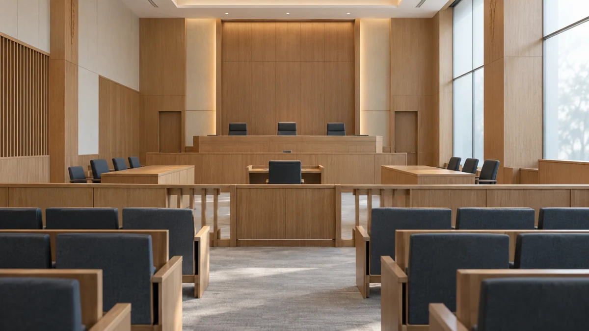 裁判権を考えるための法廷のイメージ